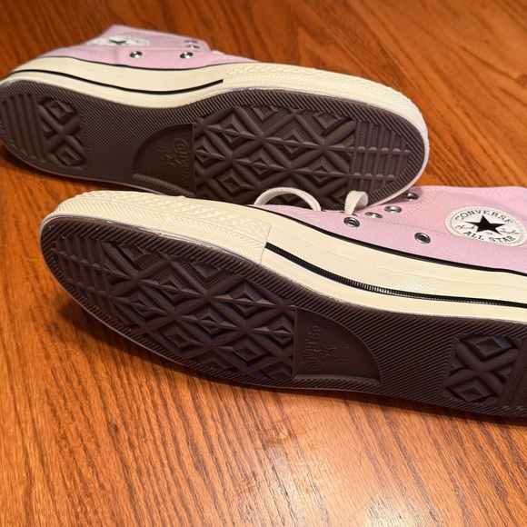 Converse Chuck 70 HI in Stardust-Lilac/Egret/Black - Picture 8 of 8